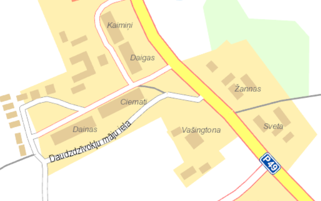 Daudzdzīvokļu māju iela laikam ir viens no sausākajiem ielu nosaukumiem Latvijā. Toties blakus ir Vašingtona.