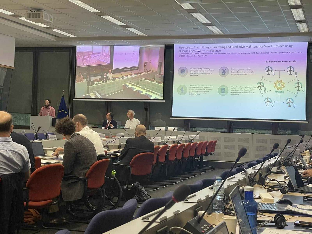 🚀 Exciting times for Swarms! A pivotal workshop at the Centre de Conférences Albert Borschette in Brussels is bringing together experts to discuss progress in decentralized intelligence &amp; swarm programming. 💡
Key projects: INCODE, TARDIS, OASEES, OpenSwarm_eu, SmartEdge.