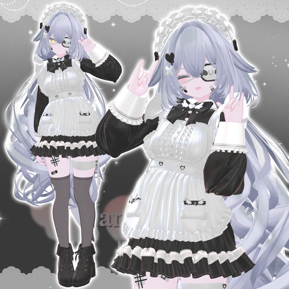 🎁新衣装発売記念プレゼント🎁

フォロー&amp;リツイートで5名様にフルセットをプレゼントします❣️
応募期間‼️09/05〜09/08まで‼️

販売ページで❤️スキが100増えるたびに1枠追加でプレゼント🎁🎁

いっぱいのフォローとリツイートお待ちしております✨🎈
shopheilon.booth.pm/items/5993128
#VRchat #booth_pm