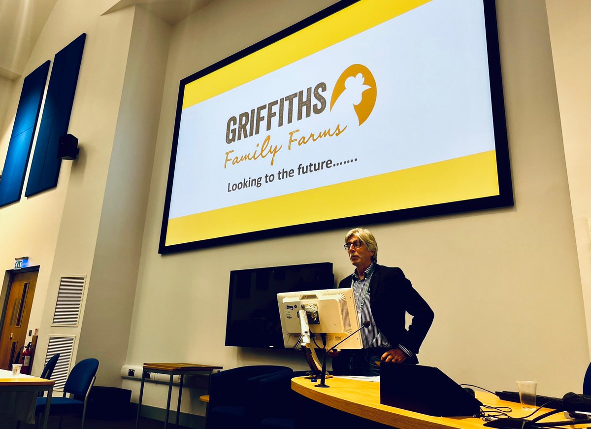 Our second keynote speaker, Elwyn Griffiths from Griffiths Family Farms gives a history of the family firm and his outlook at Poultry Network Live 2024