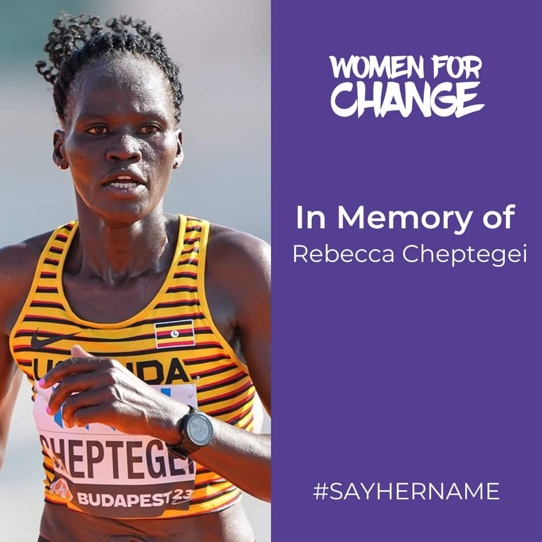 Olympic athlete Rebecca Cheptegei, 33, was brutally set on fire and murdered by her ex-boyfriend in Kenya. She was allegedly set on fire by her ex-boyfriend outside her home after returning from church on 1 September 2024. It is alleged that an altercation took place before