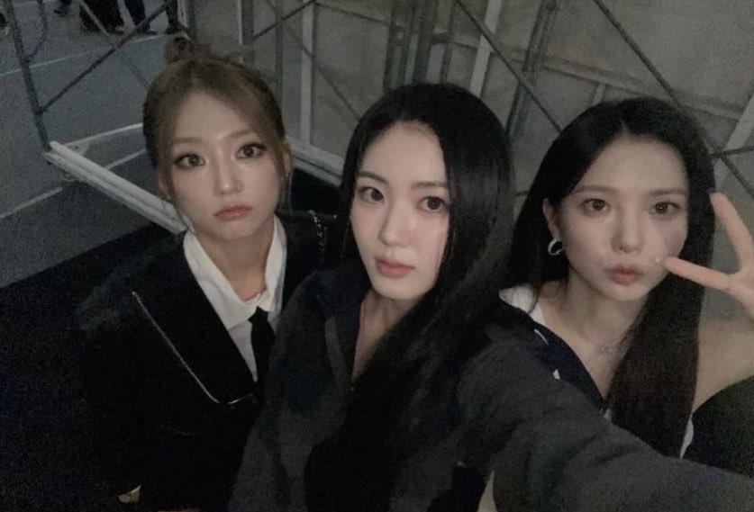 yeeun, eunbin and yujin selca is real