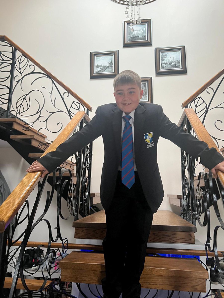 My little man first day at high school. ❤️❤️