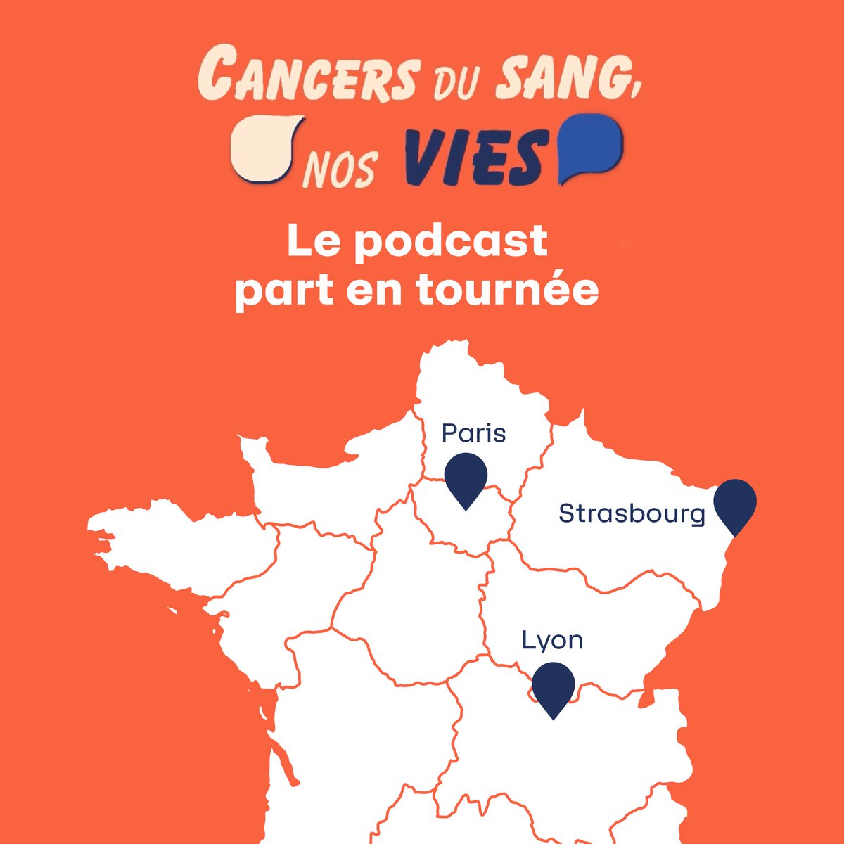 AssoELLyE's tweet image. 📅 Jusqu'au 6 sept, venez à l'Institut de cancérologie de #ICANS nous rencontrer &amp;amp; laissez un message de soutien dans le studio mobile du podcast 🎤 "Cancers du Sang, Nos Vies" ! 🚐 #Strasbourg est le 1er arrêt de ce projet itinérant (du 4 au 6 sept).
#MoisDesCancersDuSang