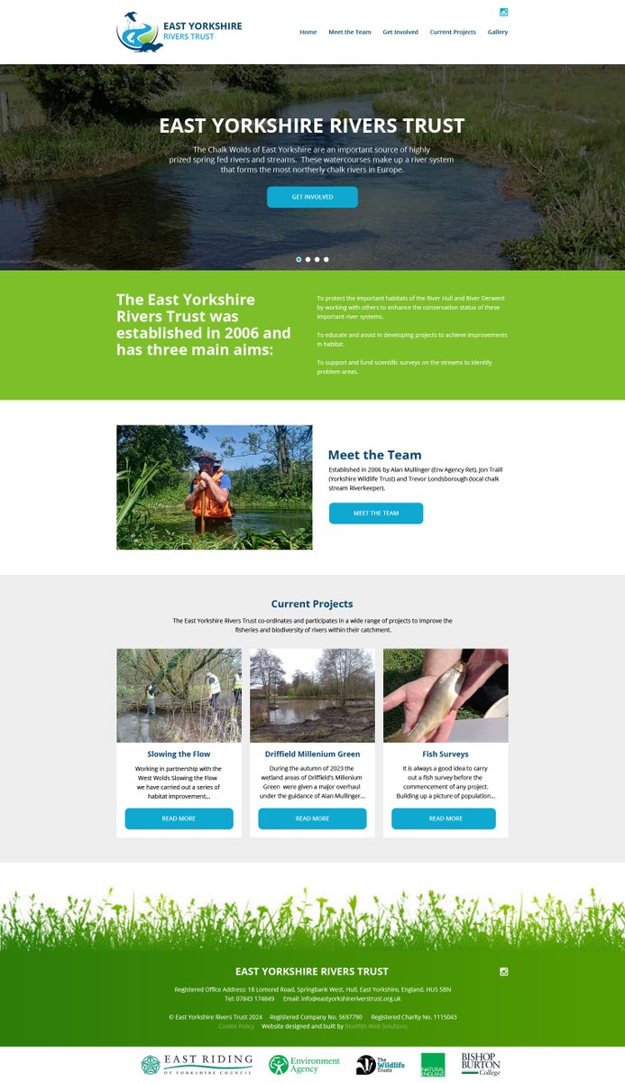 bluefishwebdsgn's tweet photo. Client: East Yorkshire Rivers Trust are happy with the concept for their new website to help people understand the importance of what they do #eastyorkshire #riverstrust #webdesign https://t.co/3L4N1UMjYh