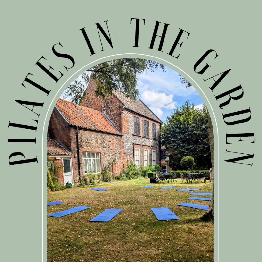 Pilates in the garden! Mixed Ability Pilates Class in Strangers Hall Garden with Emma Power on 

10th and 17th September

12.30 - 1.30

🧘🌳

ow.ly/3TwO50Tg9Mv

Purchase a single class then head to the calendar to book on.