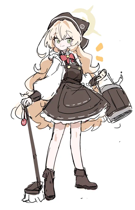 #ブルアカ알바뛰는 교수님 