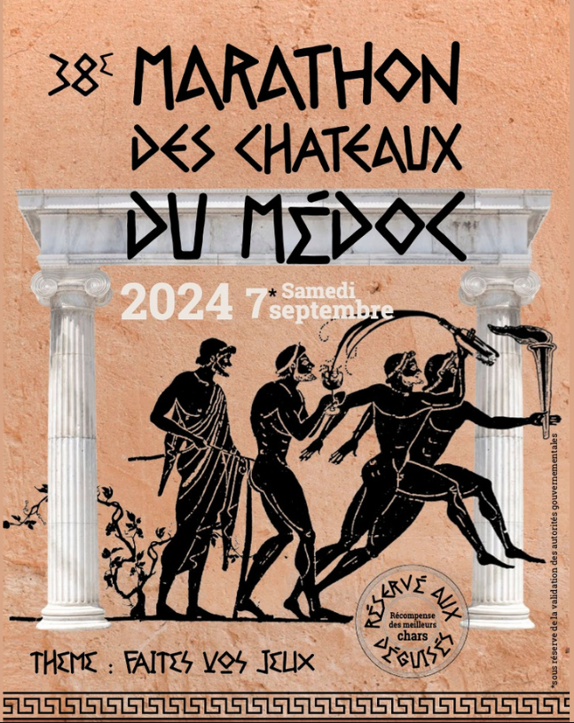 Pause dans nos posts habituels pour vous rappeler que ce week-end, c'est le légendaire marathon des châteaux du Médoc ! Depuis près de 40 ans, cette course iconique attire des passionnés pour lesquels sport et bonne humeur vont de pair. Bonne course à tous les marathoniens !