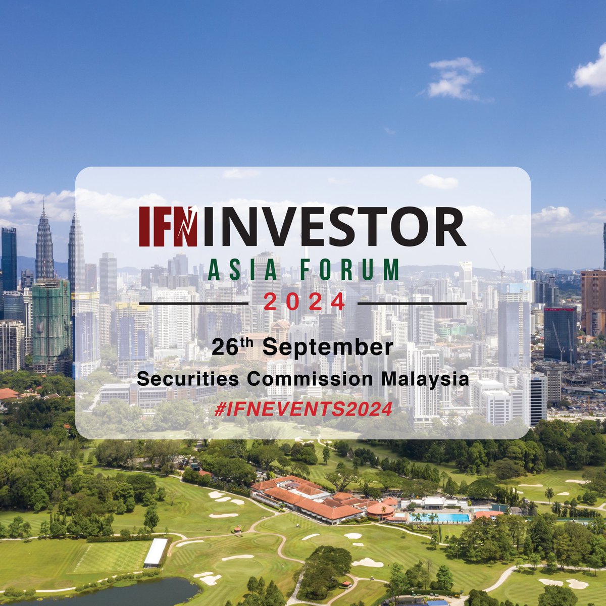 IFN_news's tweet photo. The IFN Investor Asia Forum will take place in Kuala Lumpur! Join us on 26th September 2024 at Securities Commission Malaysia for a full day of impactful discussions.
https://t.co/ojsBluB4n0
@SecComMalaysia
#IFNInvestorAsiaForum #REDmoney #IFN #IslamicFinance #Finance https://t.co/4s7ceh69QU