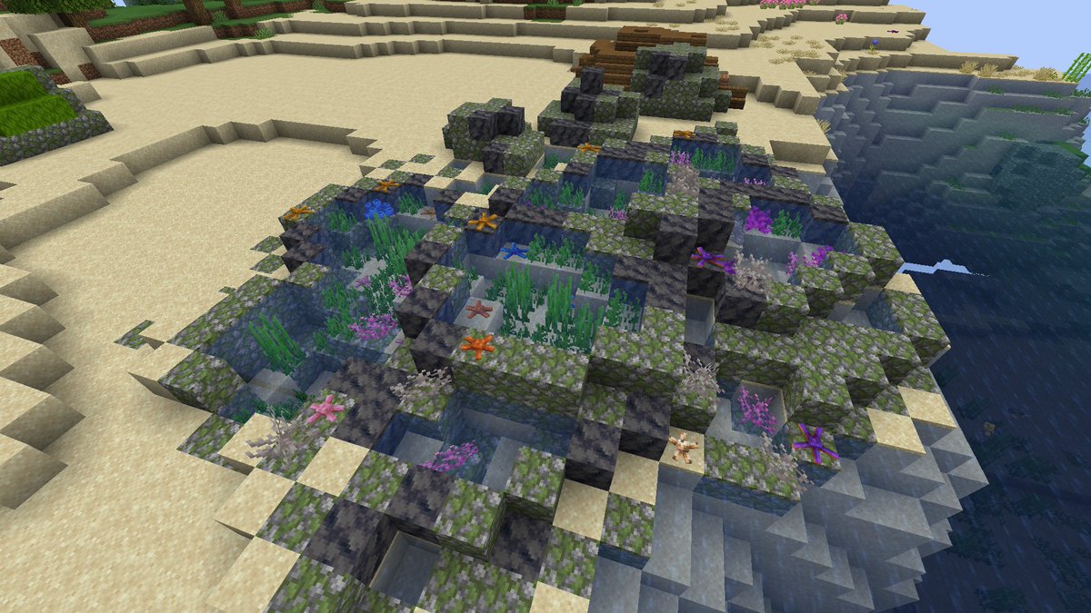 OmayPaty's tweet image. Tidepool build for the funnies 🎣
#Minecraft