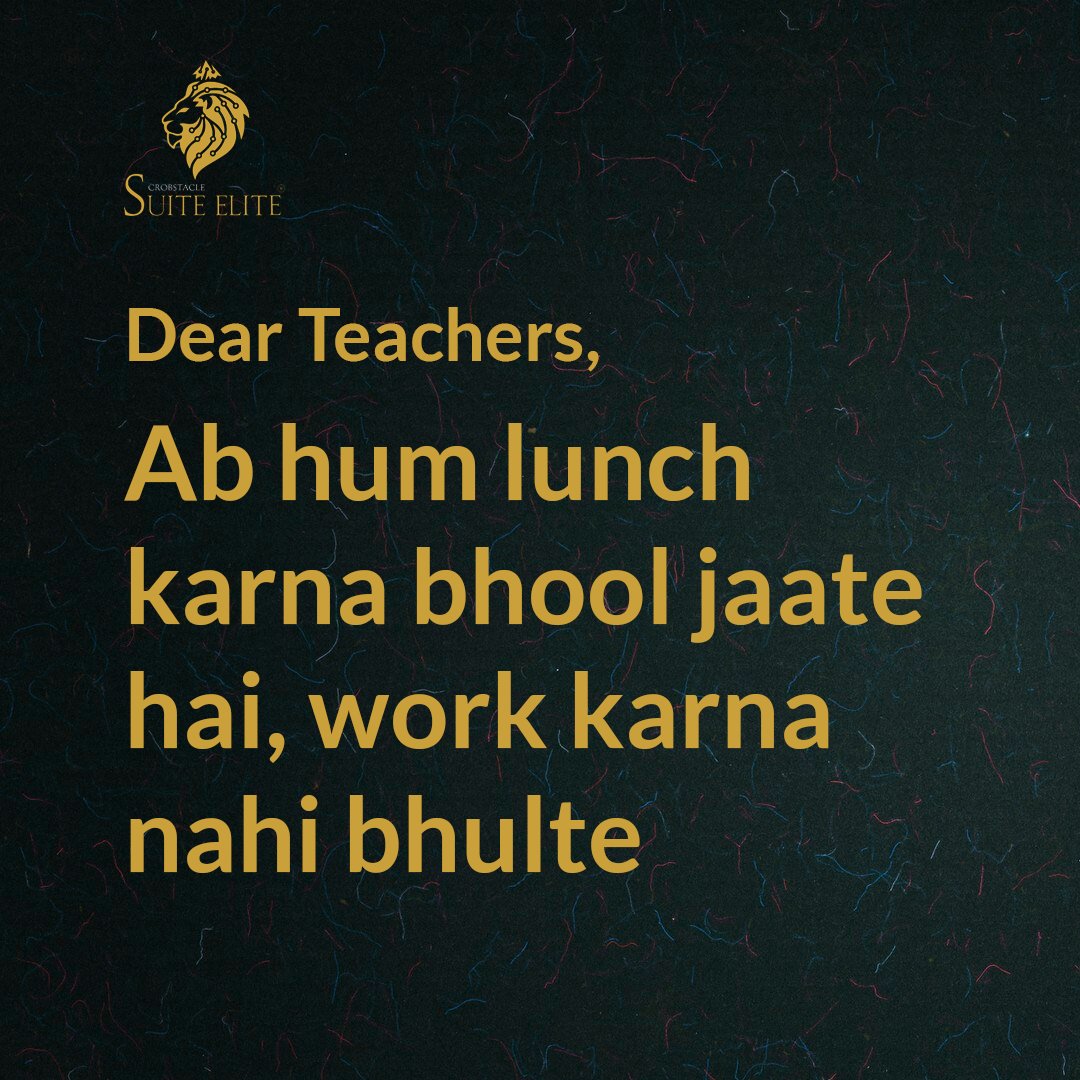 Suite_Elite_In's tweet photo. Work comes first, just like you taught us. Lunch? Maybe later. Thank you, teachers!

#SuiteElite #TeachersDay #WorkEthic #Gratitude #TeachersInspire #Dedication #PassionForWork #SuiteEliteSpirit https://t.co/YGKnPlTeTC