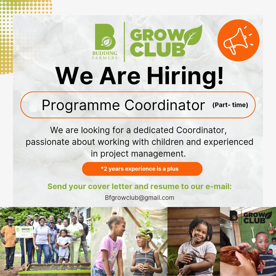 Visit our Instagram page for more details @buddingfarmersja