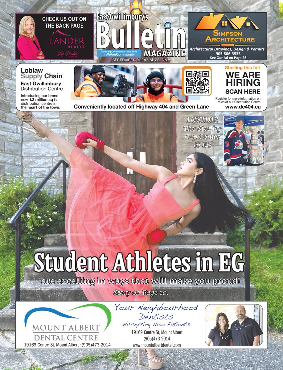 The September edition of East Gwillimbury's Bulletin Magazine is coming to your mailbox SOON. Can't wait? Check out the digital version here: indd.adobe.com/view/dc7bf8f3-…