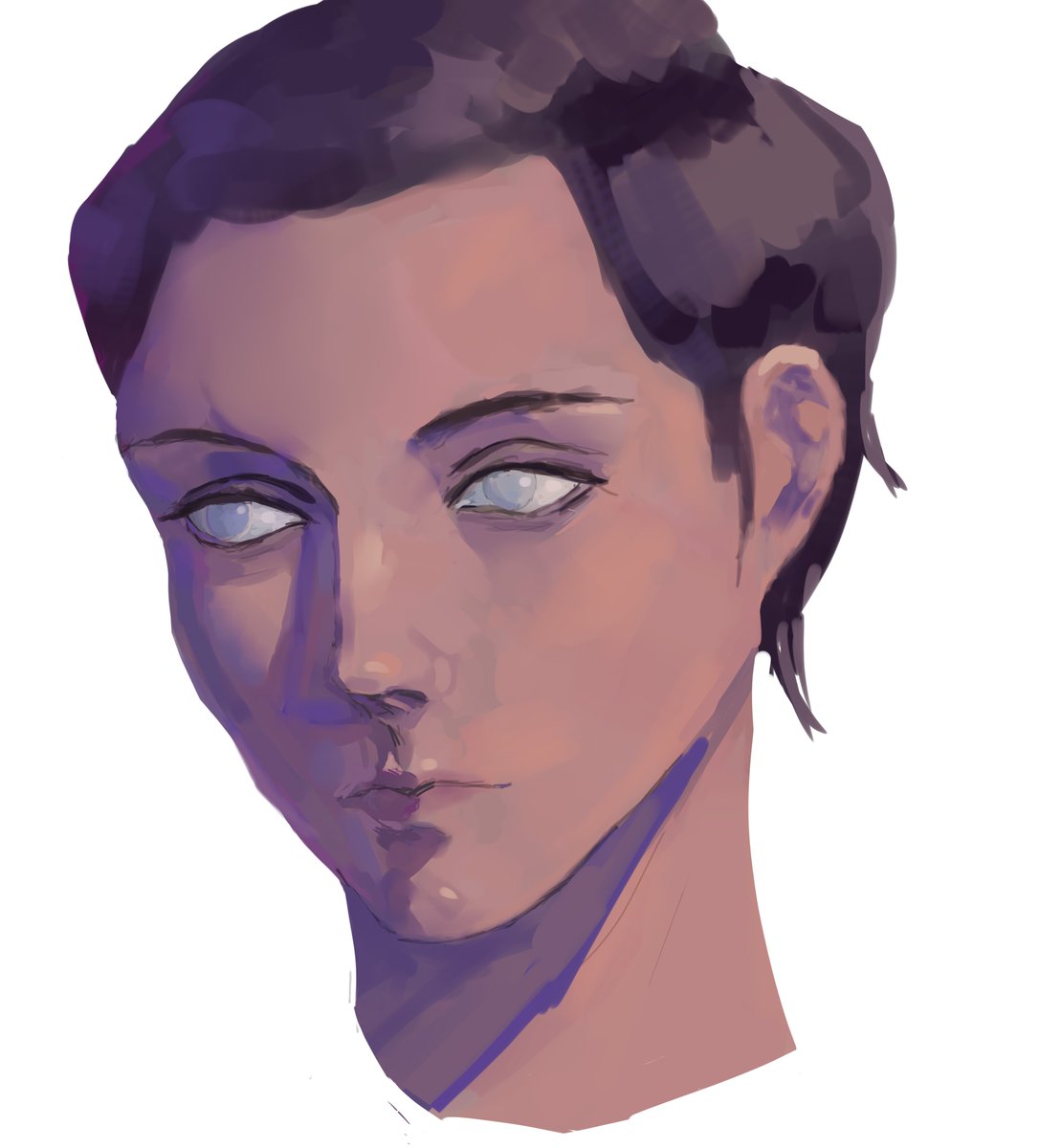 axoloneee's tweet photo. Color practice. 
Ignore the bad crop I don't know how to use sai https://t.co/xoNi5RfD6u