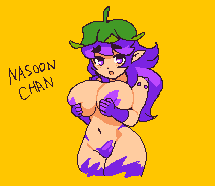 「ナスーンちゃん 」|湯村きの 🔞のイラスト