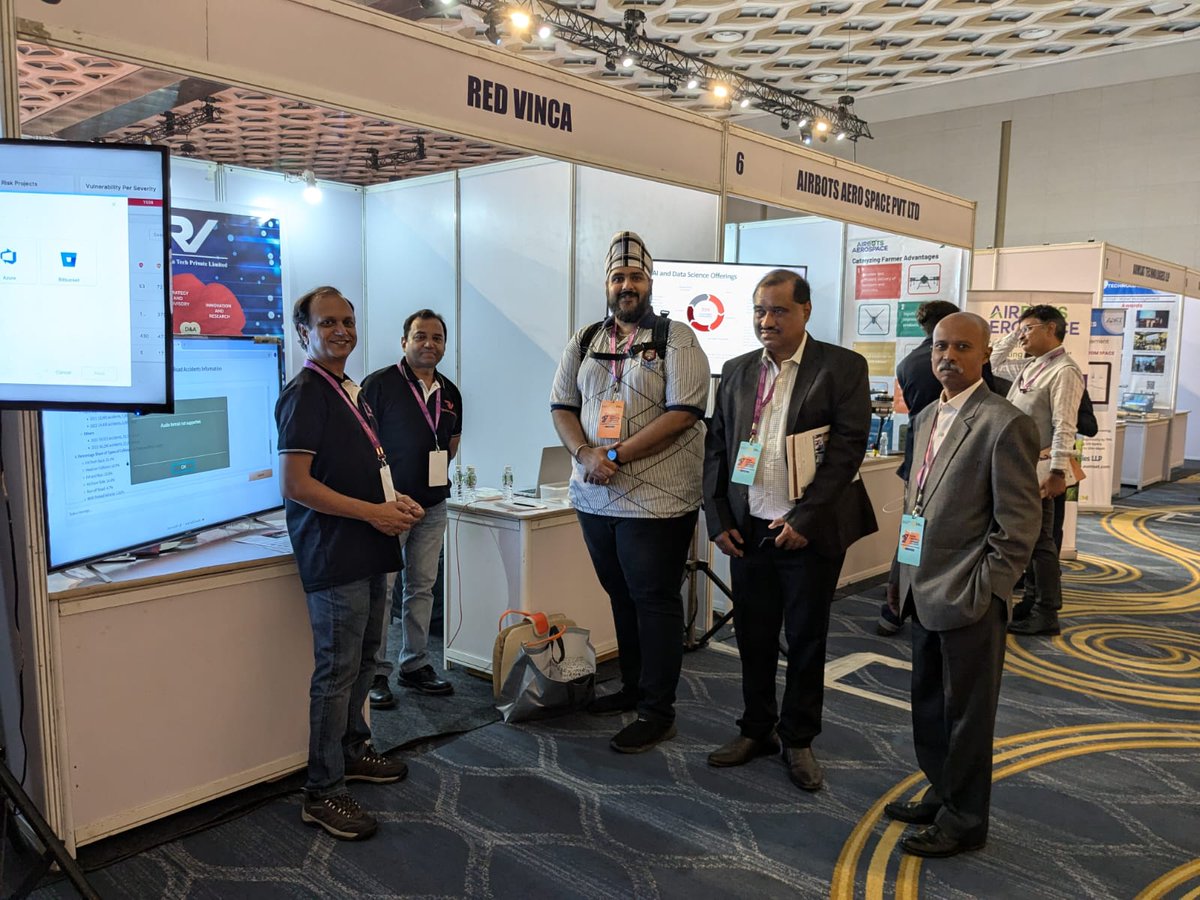 Red_Vinca's tweet photo. Red Vinca Tech participated in the recent 27th National Conference on e-Governance at Jio World Convention Center, BKC, Mumbai. We showcased our services in AI, Data Science and ERP. Our RAG tool attracted lot of interest from the visiting delegates. https://t.co/SpeVhM1RTC
