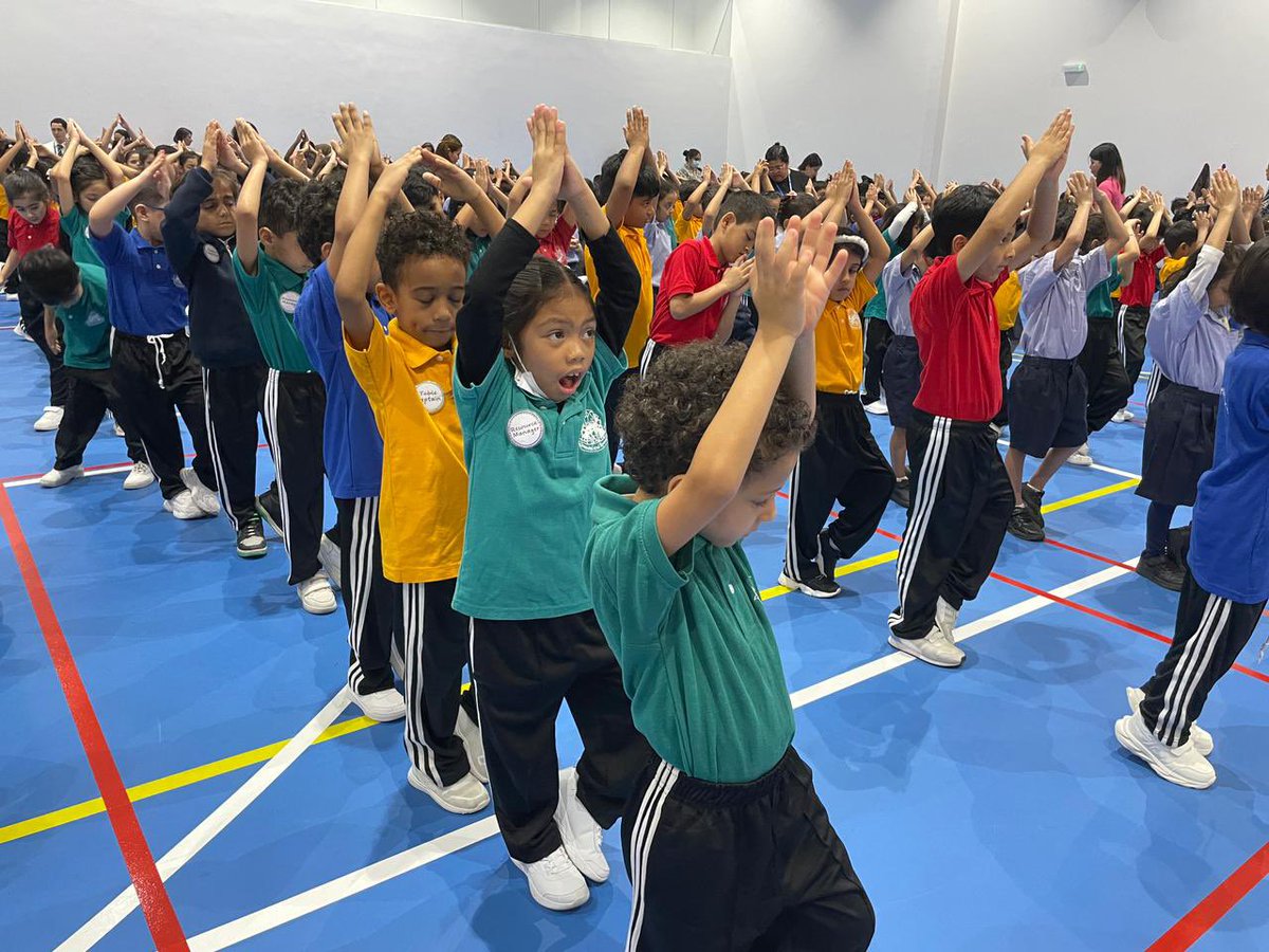 PristineSchool's tweet image. ✨ #RiseAndShine, KS1! 🌞 What a great start to our morning assemblies after an exciting Back to School week! 🌟 The energy, enthusiasm, and happiness of our young Pristinians are just amazing! Here's to more fun, learning, and growing together! 🚀 #FirstAssembly  #NewBeginnings