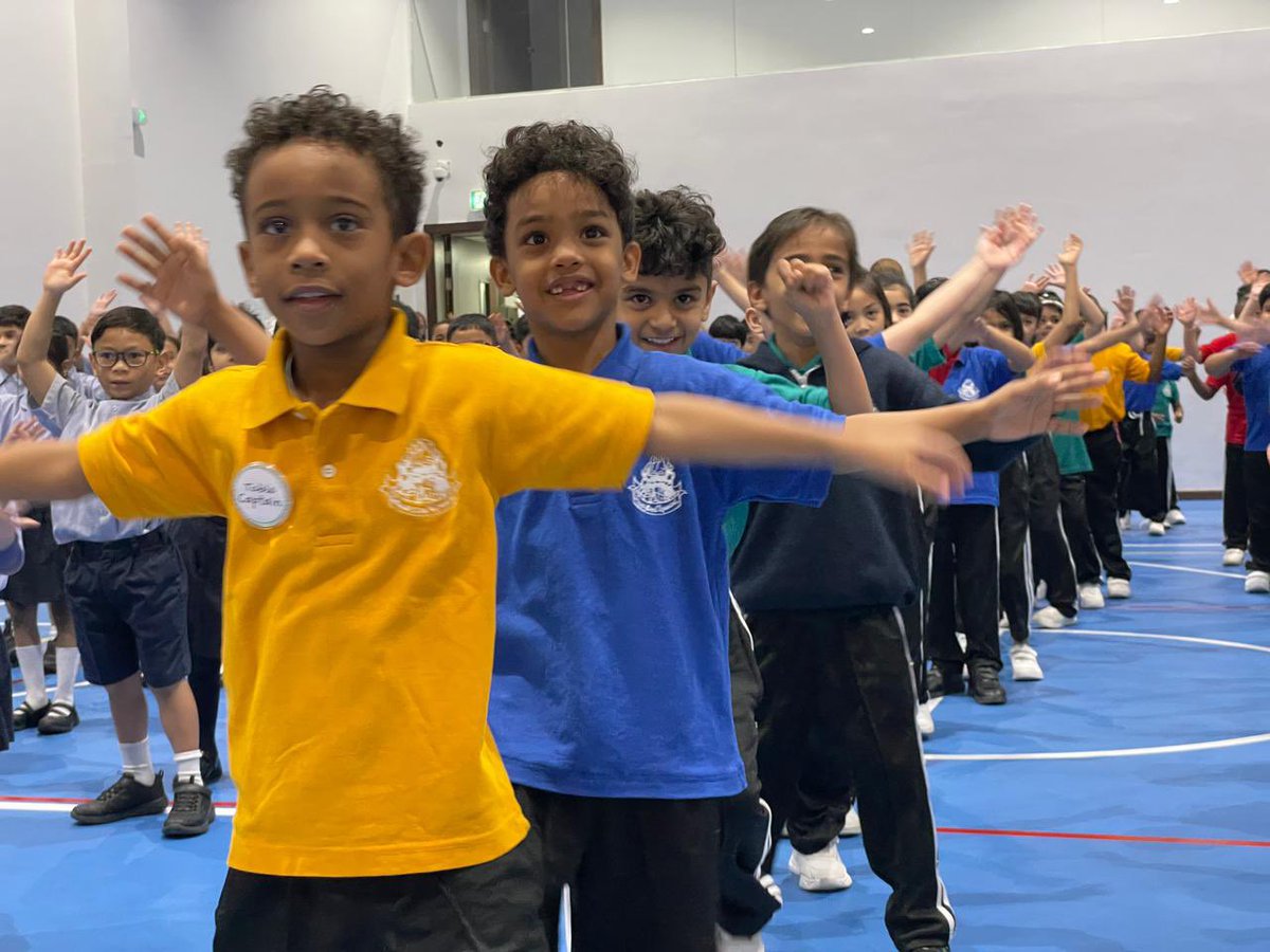 PristineSchool's tweet image. ✨ #RiseAndShine, KS1! 🌞 What a great start to our morning assemblies after an exciting Back to School week! 🌟 The energy, enthusiasm, and happiness of our young Pristinians are just amazing! Here's to more fun, learning, and growing together! 🚀 #FirstAssembly  #NewBeginnings