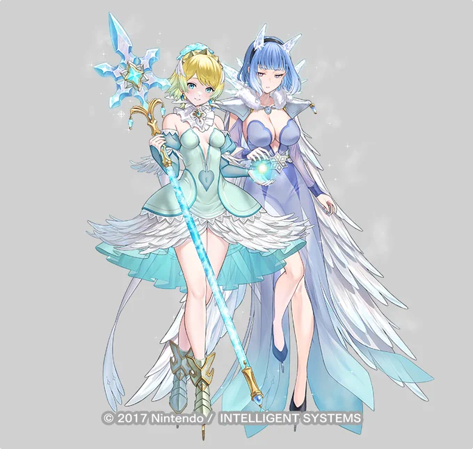 「ファイアーエムブレムヒーローズ 」にて比翼英雄「煌めく双氷 フィヨルム」のイラストを描かせていただきました。 明日よりアプリ内で登場します。よろしくお願いいたします! #FEH #FEHeroes #FEヒーローズ