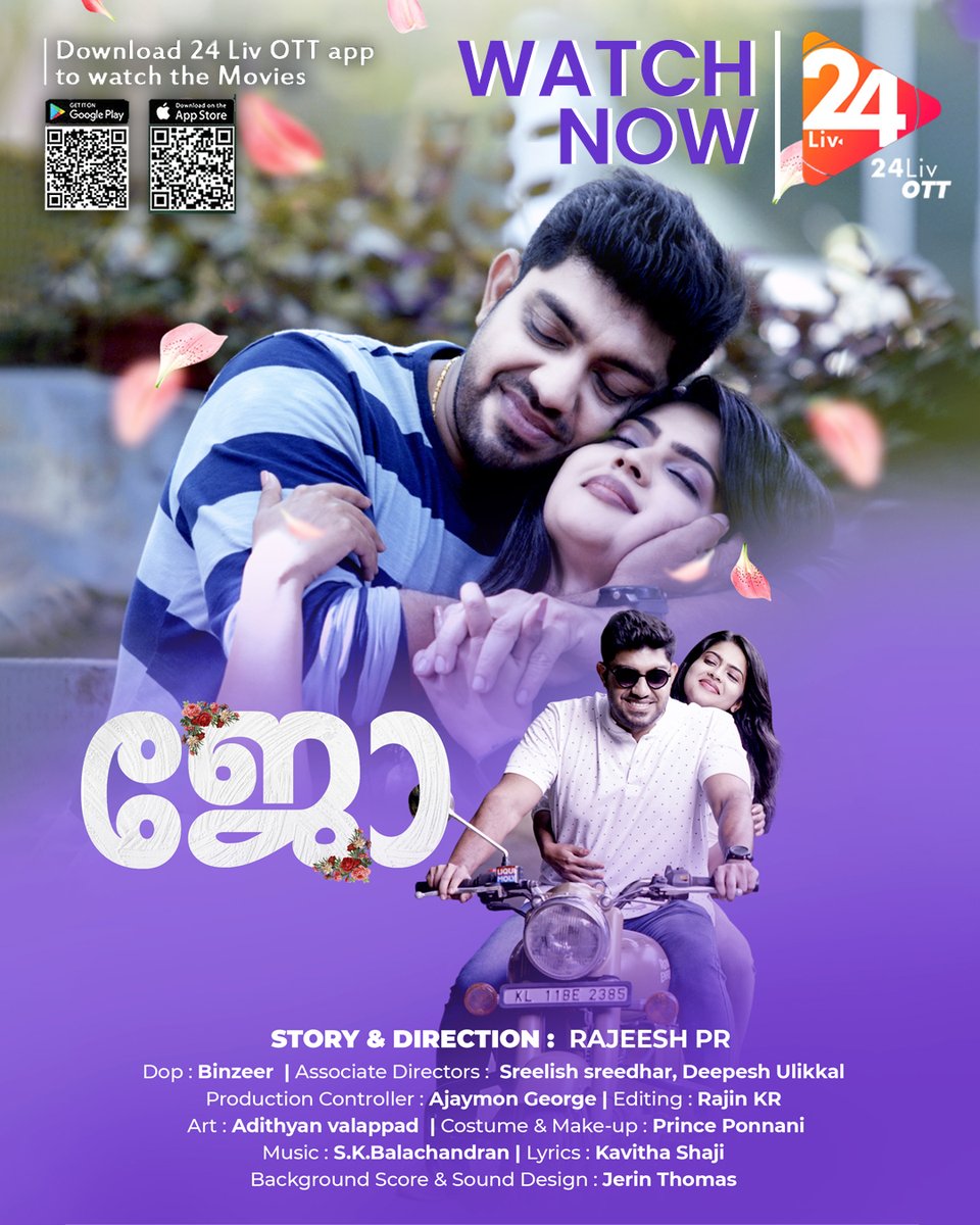 24LivOTT's tweet photo. Jo New Malayalam Short Film | Watch now on 24Liv OTT
.
#MalayalamShortStories #malayalamshortfilm #keralashortfilms https://t.co/9MjcVUTHhZ