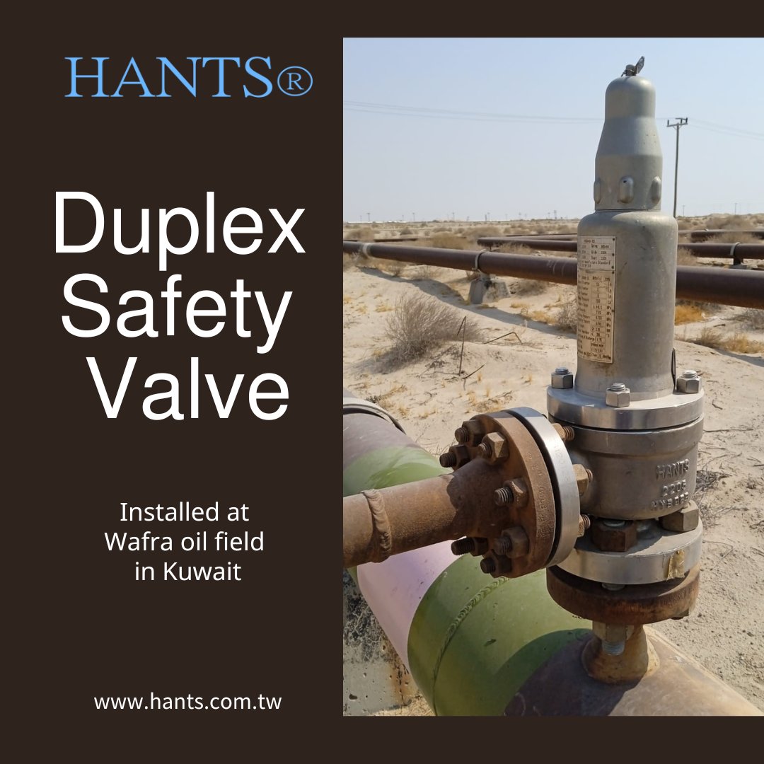 ZTIDEVALVE's tweet image. We're thrilled to announce that our HANTS brand Duplex Safety Valve has been successfully installed at the prestigious Wafra oil field in Kuwait!

Ensure your operations are safe and efficient with our top-of-the-line safety solutions.

Contact us to learn more!
#safetyvalves