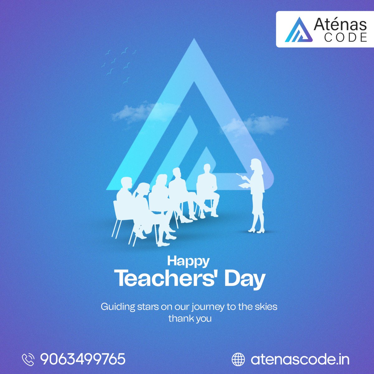 atenascodehyd's tweet image. Happy Teacher&apos;s Day to the brilliant minds sparking innovation and shaping future tech leaders!  We appreciate your role in inspiring tomorrow&apos;s innovators. 

#HappyTeachersDay #AtenasCode #InspireInnovation