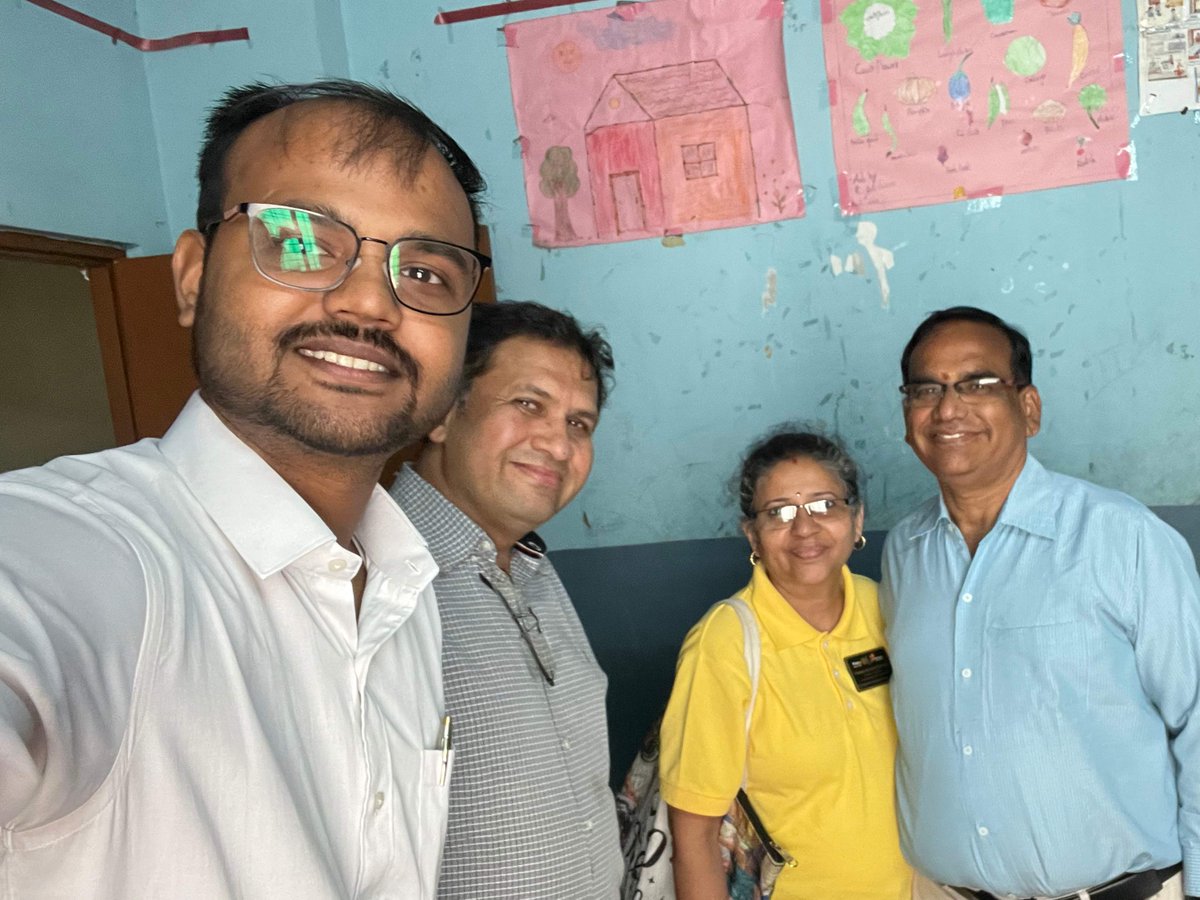 AnilPradhanEdu's tweet photo. This Teacher's Day, I visited a low-income school in Hyderabad where I saw a "Teacher Leaderboard" system in action, recognizing teachers for their extra efforts and use of resources. It was inspiring to see how appreciation and recognition can enhance teaching quality. https://t.co/igz5BaOyxb