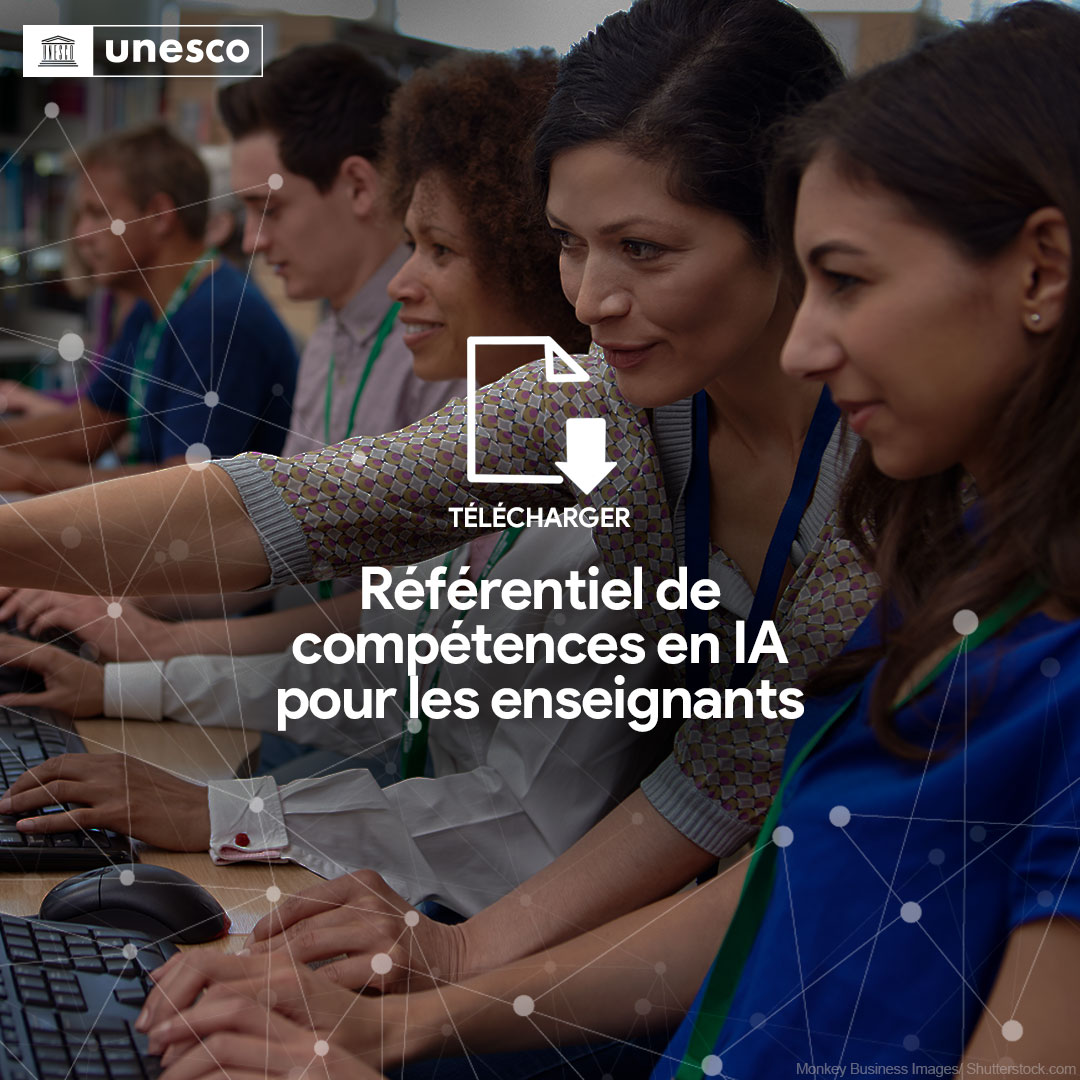 Comment orienter les éducateurs vers une intégration éthique de l'#IA !

Le nouveau « Cadre de compétences en matière d’IA de l'UNESCO » permet aux enseignants de progresser grâce à l'IA vers un monde plus vert et plus éthique.

unesco.org/fr/weeks/digit…