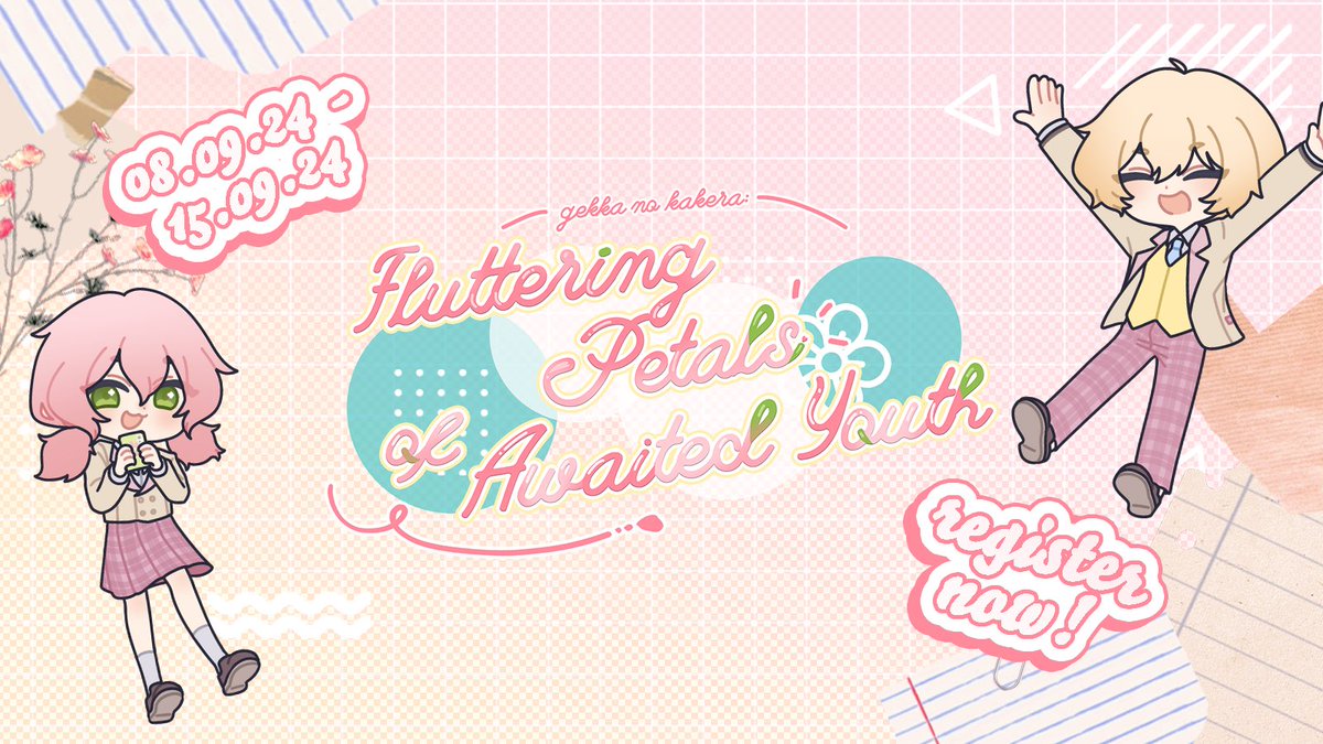 maniakaburage's tweet image. 【 OPEN REGISTRATION 】

Masa muda katanya selalu berpuncak di sekolah. Sekolah dengan berbagai alur cerita yang menuntun remaja menuju dewasa dengan berbagai pahit dan manisnya kehidupan. 

Maukah kamu bergabung untuk membagikan kisah itu bersama?

gekkagakuparo.carrd.co