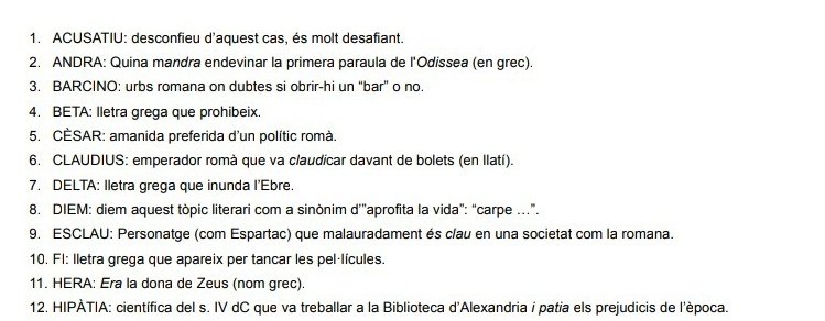 BastonsMontse's tweet image. Gent de #llatí i #grec (#clàssiques #humanitats), se us acut algun joc més de #paraules amb vis còmica (per #alumnes de #btx)? 
Gràcies🥰
@jaume_diadoc @duran_mart  @tolosanus @AplecClassiques @ArgoClassica @elstarongers_ub @mmirovi @CasaClassics 
@educaciocat @cultura_cat #humor