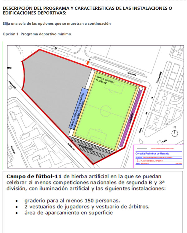 marco_aesp's tweet photo. @JMD_villaverde lleva a cabo consulta preliminar mercado para recabar información operadores económicos sobre licitación concesión obra pública construcción y explotación inst. deportiva c/Calesera, 1 #VillaVerde
Vía @YuberoRube50450
Tres son las opciones 
https://t.co/We0RWrhT2B https://t.co/AlcOBBjkew