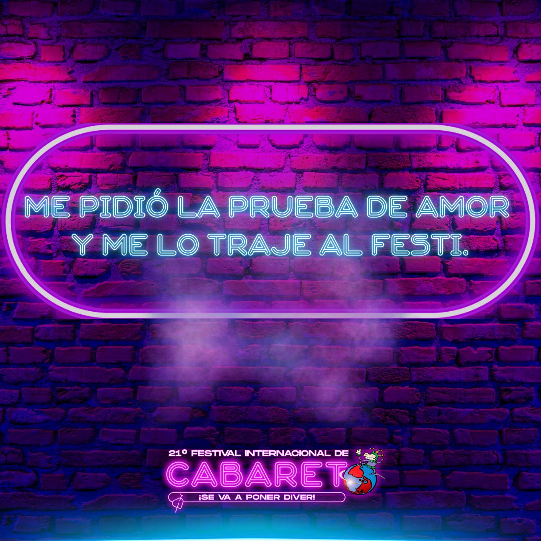 Festival Int. de Cabaret (@festivalcabaret) on Twitter photo No hay prueba de amor más grande.
¿Quién más la aplicó?🤠✨
#SePusoDiver
#HacerDelMundoUnCabaret
⭐️<a href="/CabaretyDH/">Las Reinas Chulas Cabaret y Derechos Humanos AC</a> No hay prueba de amor más grande.
¿Quién más la aplicó?🤠✨
#SePusoDiver
#HacerDelMundoUnCabaret
⭐️<a href="/CabaretyDH/">Las Reinas Chulas Cabaret y Derechos Humanos AC</a>