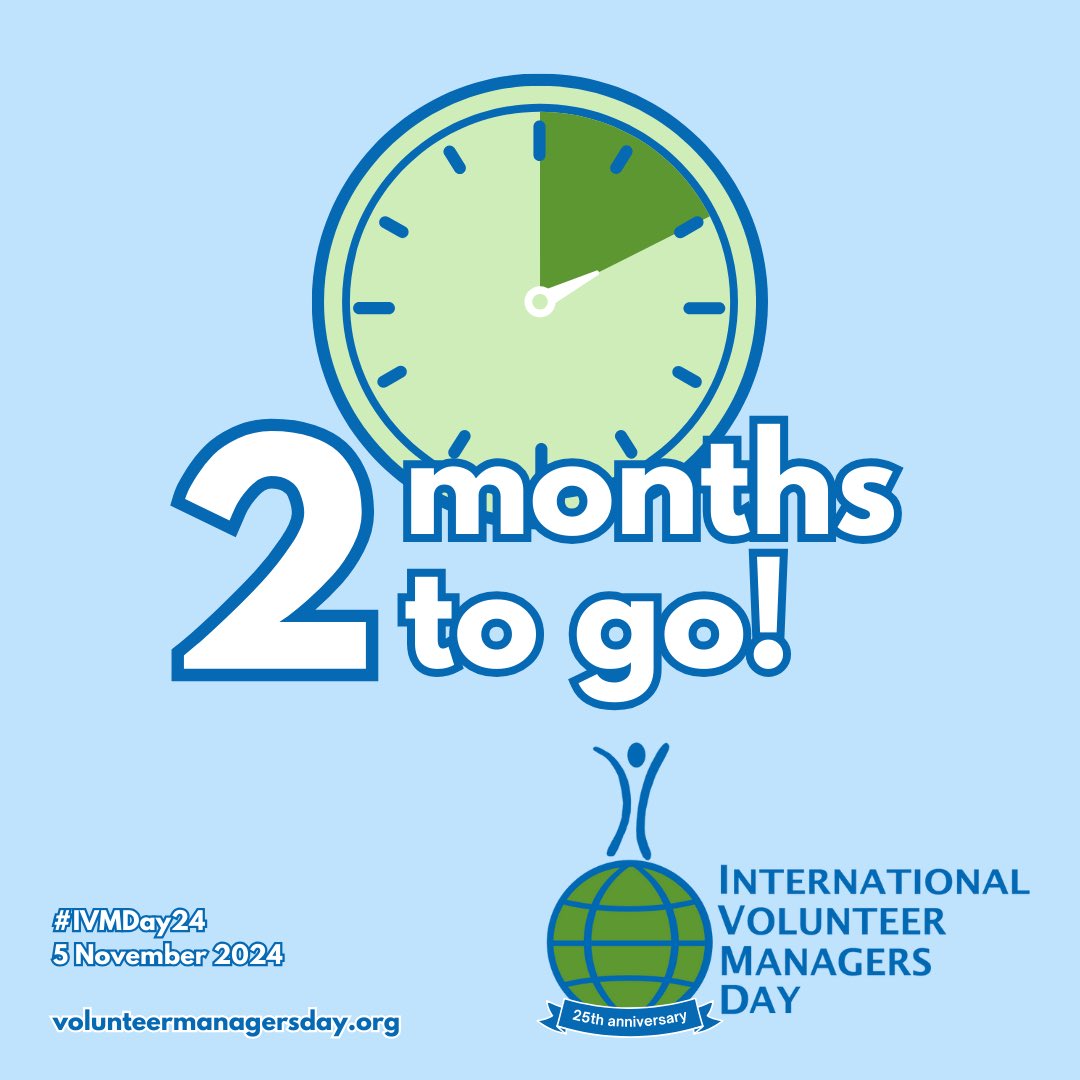 Time flies they say. It sure does!

There are only two months to go until #IVMDay2024.

What have you got planned for our 25th anniversary?

#LOVols #VolMgmt #IVMDay24 #Celebration