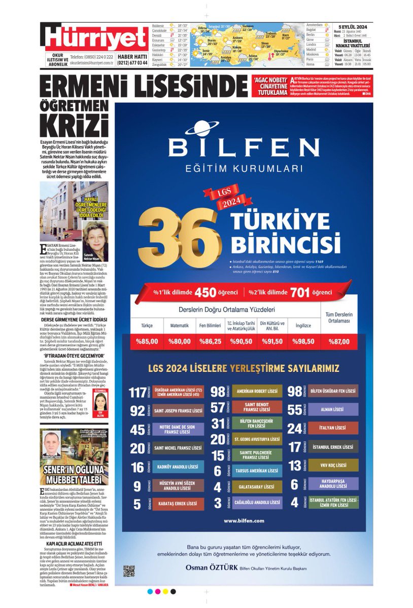 Bize bu gururu yaşatan yönetici ve öğretmenlerimize sonsuz teşekkürler🧿#bilfenliol