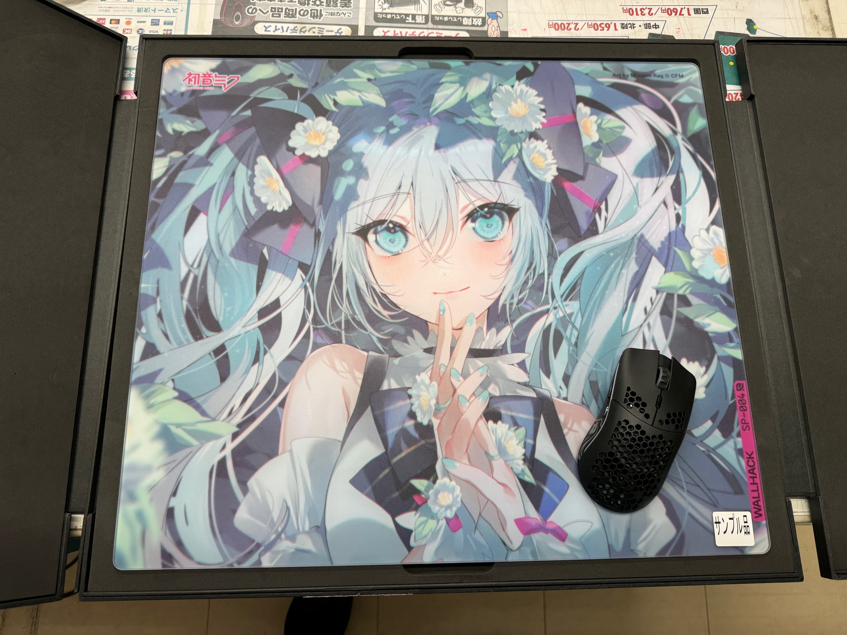 Wallhackガラスパッド SP-004 かわいい Hatsune Miku Wallhackガラスパッド SP-004 かわいい Hatsune Miku