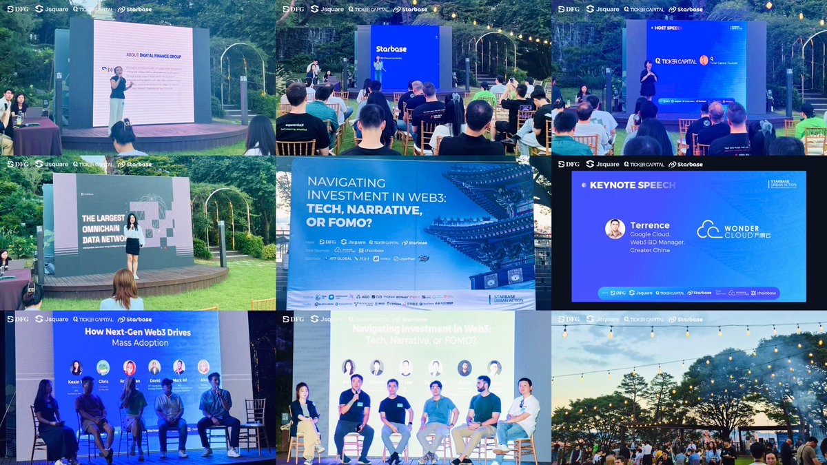 🌟 What an incredible journey at “Navigating Investment in Web3: Tech, Narrative, or FOMO?” last night🚀 To everyone who joined us—your support and enthusiasm made this event truly special.  Thanks for being awesome! 🙏

A huge thanks to our cohosts <a href="/DFG__Official/">DFG</a>, <a href="/JSquare_co/">Jsquare</a>,