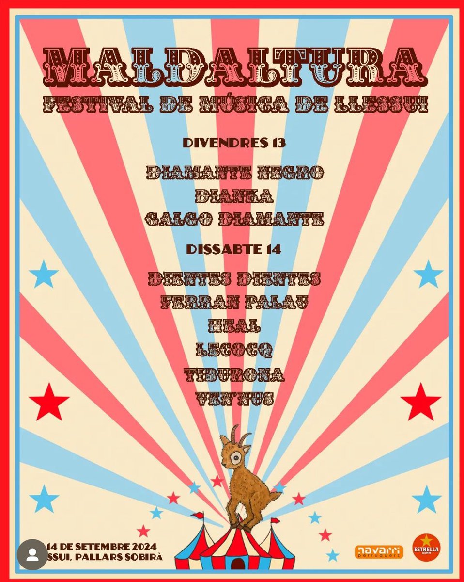 Maldaltura, Maldaltura, mueve la cabeza, mueve la cintura 🎶 

link.dice.fm/pt0Me5cyDMb?sh…