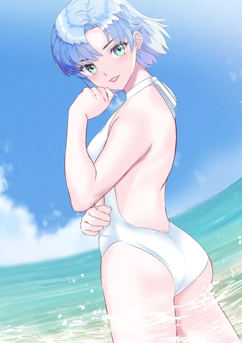 やっぱり海が好きファンサイト更新したよ(ピクシブにH漫画とリンク置きました)#水野亜美 