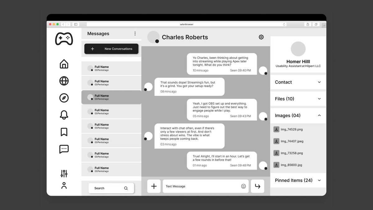 ashish1lexbaa's tweet image. Day 21 of my #50DaysUIChallenge! Designed a message inbox for a gamer messaging app. Learning new approaches every day! 🎮💬#GameDesign #UIDesign #UXDesign #AppDesign #DesignJourney
