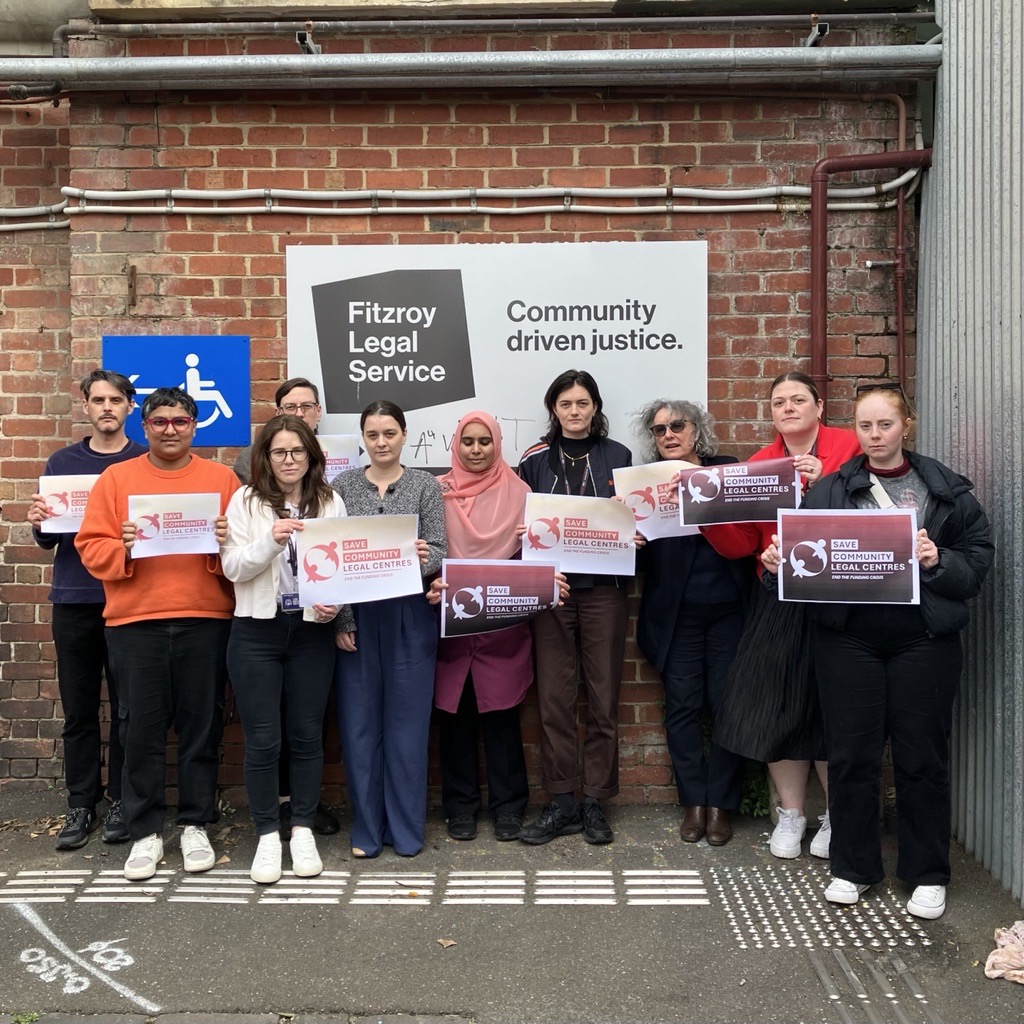 We stand with community law colleagues from across the country in calling on our governments to address the funding crisis and #SaveCommunityLegalCentres. Show your support by becoming an endorsing organisation or reaching out to your local MP today: savecommunitylegalcentres.com