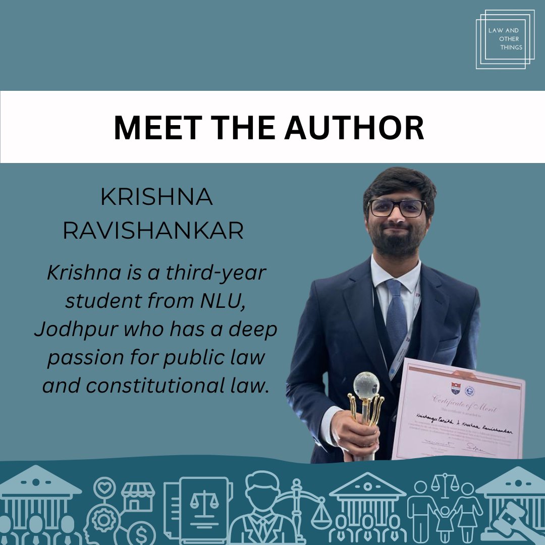 LAOT_Blog's tweet image. Krishna Ravishankar's blog explores the Supreme Court's precedent, which exempted lawyers from the Consumer Protection Act, 1986, and critiques Justice Mittal's concurring opinion.

Don't miss the ‘About the Author’ section if you scroll!

#LAOT #SupremeCourtOfIndia #PublicLaw