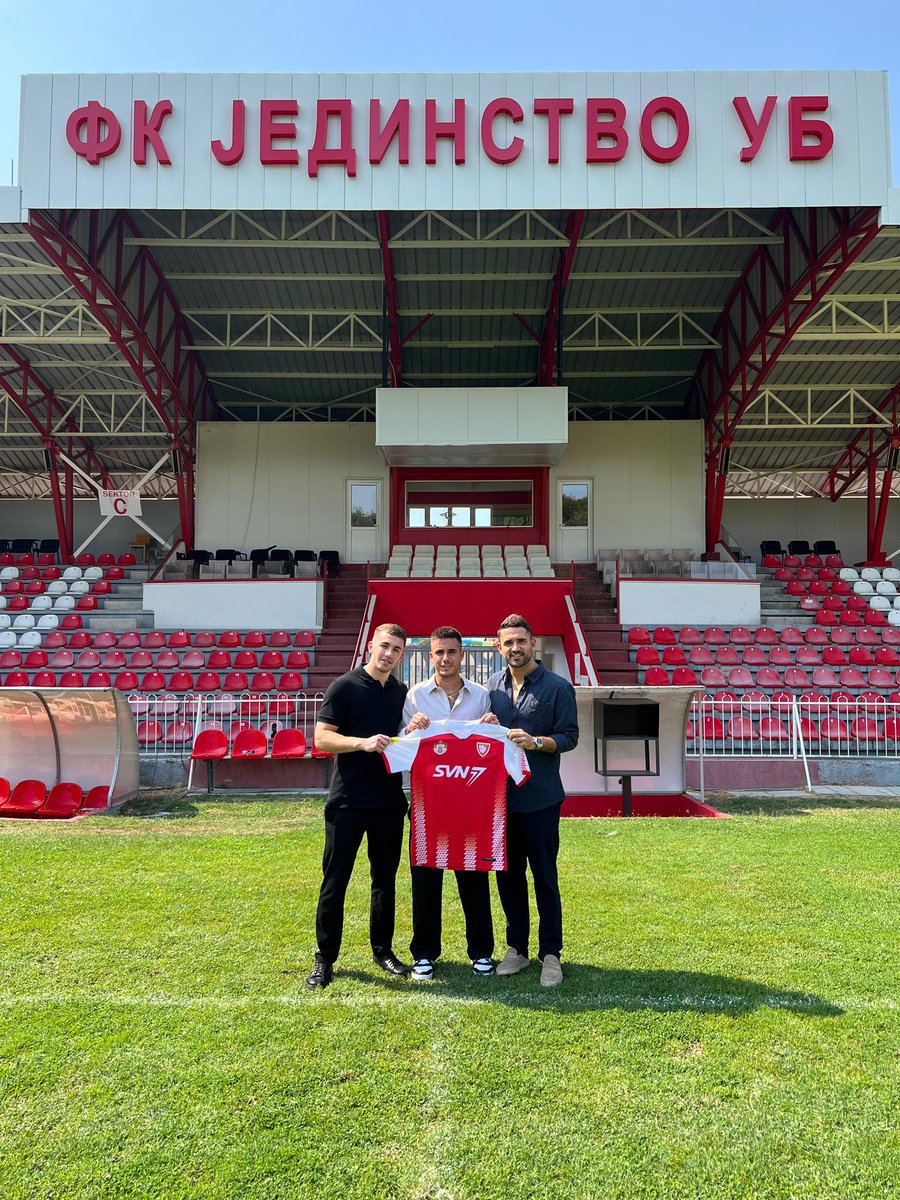 Muy feliz de unirme al <a href="/fkjedinstvoUb/">FK Jedinstvo Ub</a> <a href="/SuperLigaSrbija/">Mozzart Bet Super liga Srbije</a> 
Un gran reto! <a href="/u_twentytwo_/">Universal Twenty Two</a>