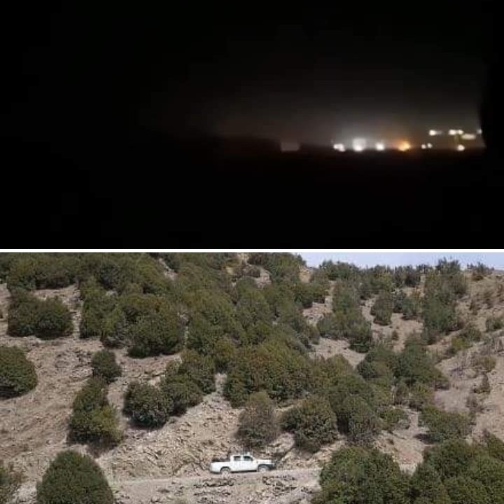 یاران برري👋
تېر ماښام د خوست ؤلایت ځاځي میدان ؤلسؤالي کې ډیؤرنډ اړؤند پاکستاني ځؤاکونو سره د امـ.ـارت مجاهدینو جګړه کړې چې پایله کې افغان لوري لۀ پاکستانه درې پوستې ؤیجاړې کړې‌دي، یؤ ټانګ غنیمت اؤ ۵ عسکر یې هم نیؤلي دي.
پاکستان یؤه پوسته جوړؤله ۳ یې لۀ لاسه ؤرکړې
اوس جنګ ؤلاړ دی
