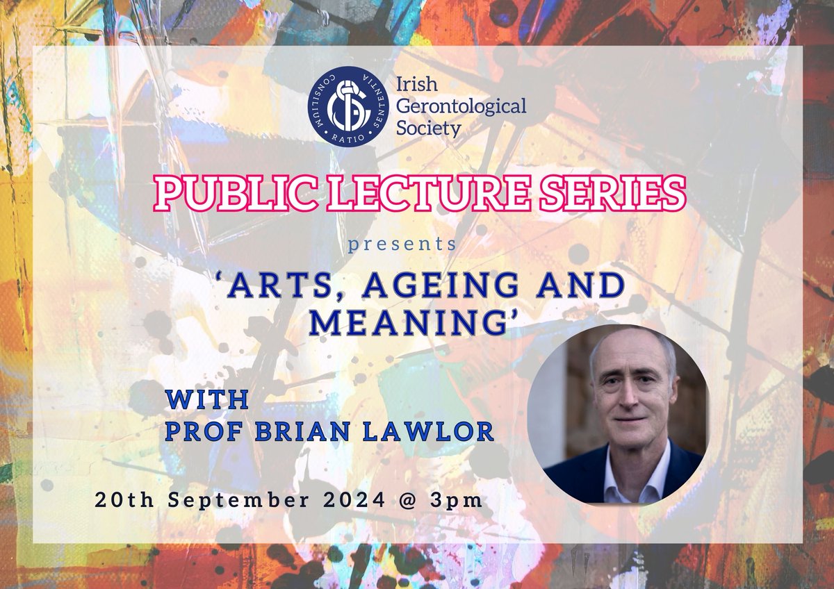 Irish Gerontological Society (@irishgerontsoc) on Twitter photo Don't miss our next Public Lecture on September 20th. 'Arts, Ageing and Meaning' with Prof Brian Lawlor. Join us virtually. Full details: irishgerontology.com/events/public-โฆ @ahernemer <a href="/Susan0reilly_Wi/">susan o reilly</a> <a href="/ideoshaughnessy/">รde O'Shaughnessy</a> <a href="/jokeeffe16/">JO'Keeffe</a> Don't miss our next Public Lecture on September 20th. 'Arts, Ageing and Meaning' with Prof Brian Lawlor. Join us virtually. Full details: irishgerontology.com/events/public-โฆ @ahernemer <a href="/Susan0reilly_Wi/">susan o reilly</a> <a href="/ideoshaughnessy/">รde O'Shaughnessy</a> <a href="/jokeeffe16/">JO'Keeffe</a>