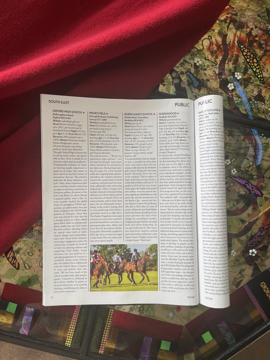 We are thrilled to feature in the prestigious Tatler Schools Guide in the UK again for the 2025 version. 

"I would absolutely send my daughter here, it shouldn't be a best-kept secret" said a recent visitor.

<a href="/tatlermagazine/">Tatler</a>

#TatlerSchoolsGuide #Tatler #QASStrongSpirits