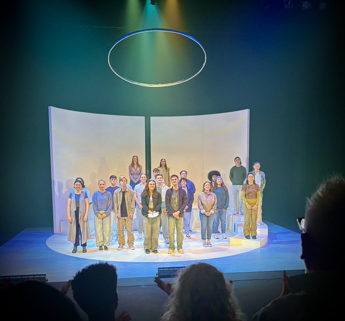 This year’s National Youth Theatre Wales production is “Dal Gafael / Hold On”. I’ve seen it twice now, and it’s brilliant!! Directed by <a href="/SitaThomas5/">Dr Sita Thomas</a>. There are two shows left, tickets still available, at @_galeri_ in #caernarfon on 6/7 Sept. Come see it with us!