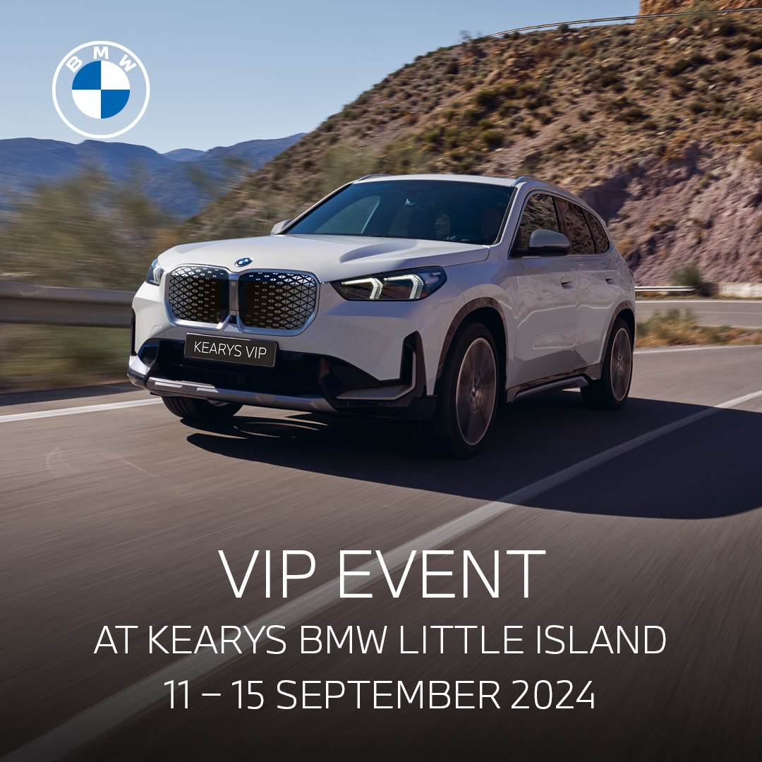 The Kearys BMW VIP Event is starting soon! 

This is the perfect opportunity to secure an approved used vehicle with an authorised VIP bonus at this closed showroom event. To secure your appointment use the link below:

Book Now: ow.ly/ejsQ50TgbEG

#Kearys #BMW #VIP #Sale