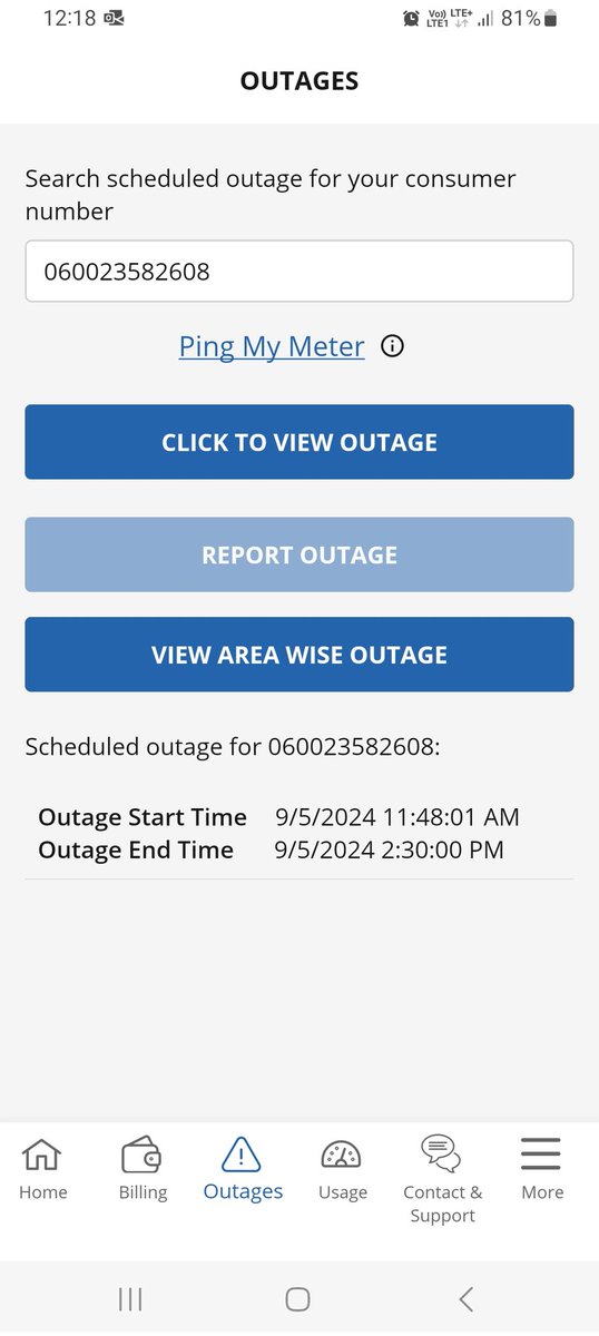 <a href="/tatapower_ddl/">Tata Power-DDL</a> no update given about the outage same was happed 2 days before on Tuesday 11:30 AM and now today tata power team don't update about their regular maintenance and shout down without any backup plan seriously this ridiculous services complaint did not get slove.