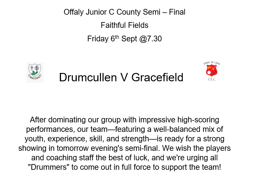 Drumcullen GAA (@drumcullen_gaa) on Twitter photo 