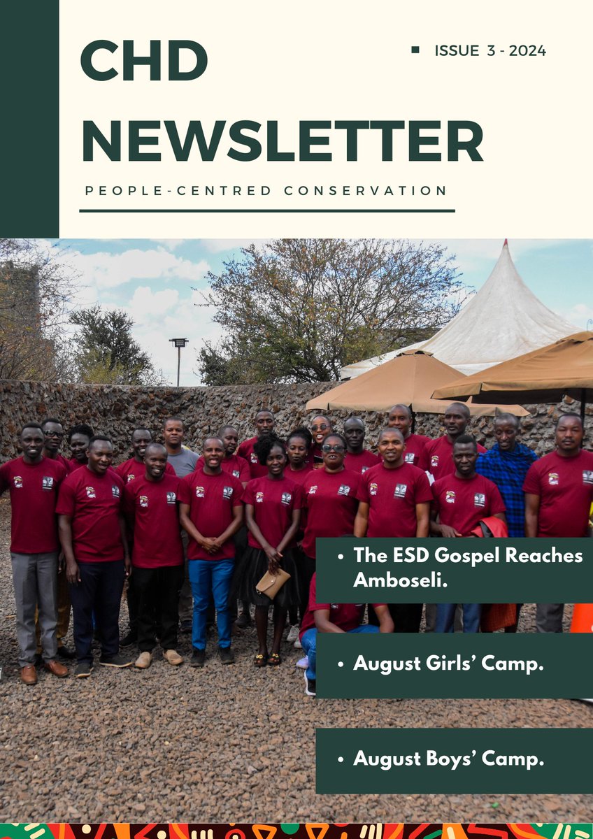The August Issue of our Newsletter is here! Packed with exciting updates from last month. Download it and read it later here: conservationkenya.org/wp-content/upl…